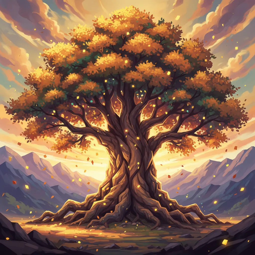 The family tree of Dynasty at dusk